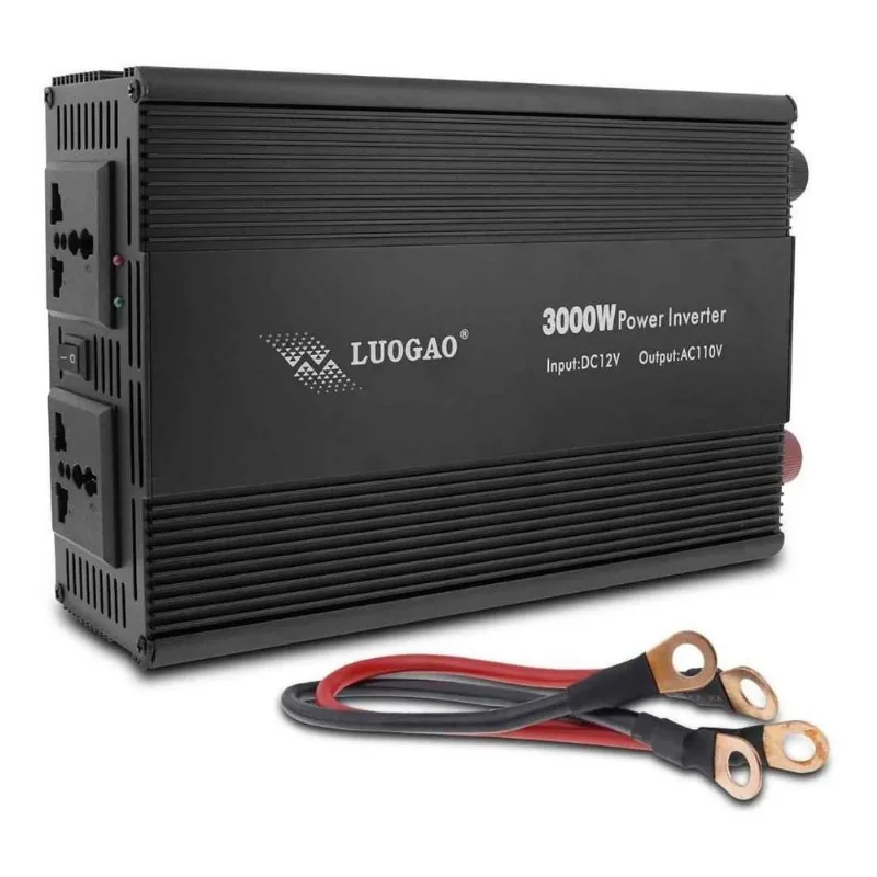 Inversor Voltagem Automotivo 3000w 12v Para 110v Conversor
