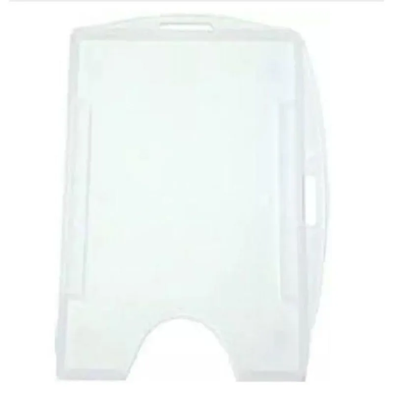 Porta Crachá Rígido M3 Conjugado Duplo Transparente 100 Und