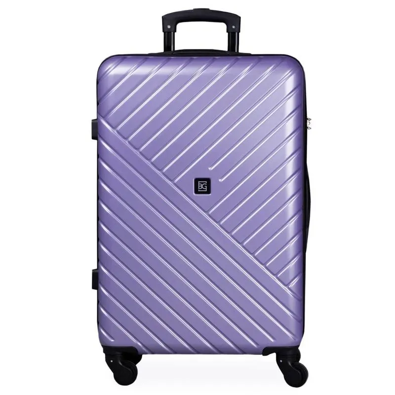 Mala Média ABS 4 Rodas Detroit Lilas II 0018593840004
