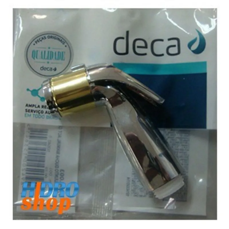 Gatilho Manual Ducha Activa Deca Cromado Dourado 1/2 - 4906003DO