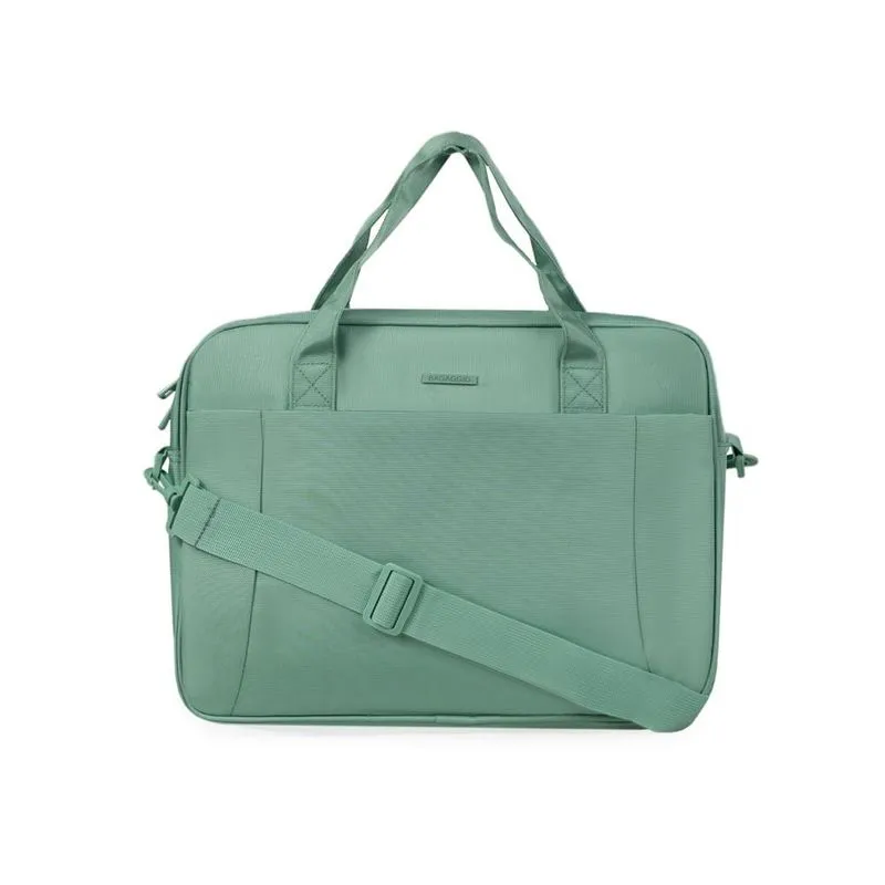 Pasta Executiva Feminina Porta Notebook Versatille Verde Claro U / Verde claro