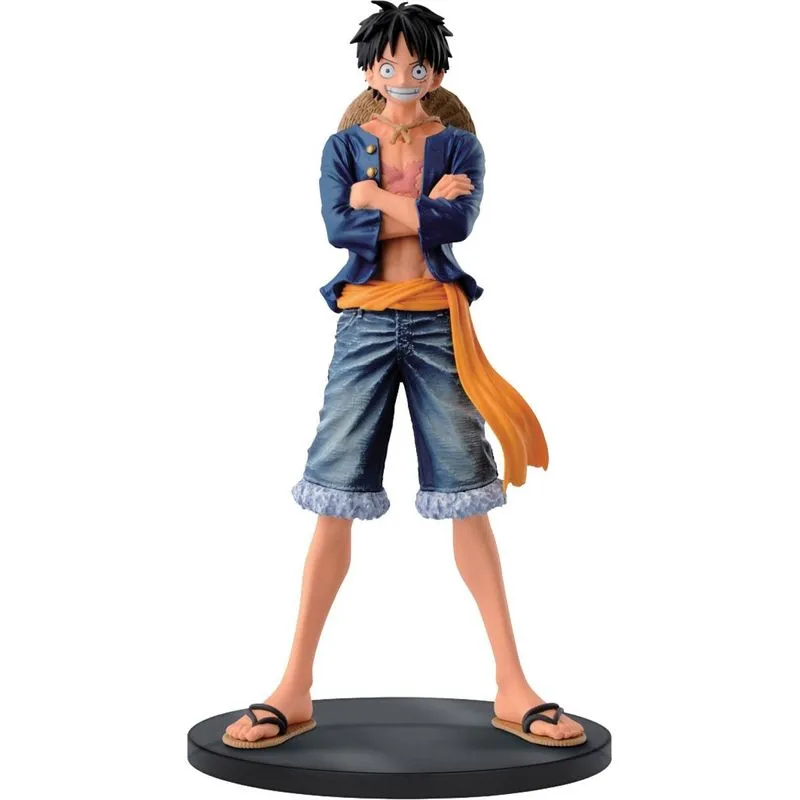 Boneco Colecionável Vol.1 Luffy Azul Bandai Banpresto