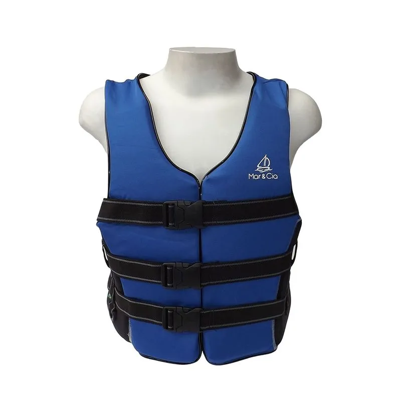 Colete Salva Vidas Classe V Esporte Tam G Azul Mar E Cia