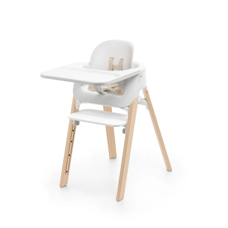 Stokke Steps Standard High Chair - White Natural Open Box