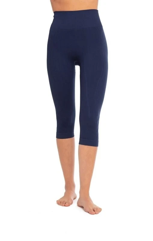 Goode Rider Bodyshaper F/S Crop Tights Indigo Blue / X-Small/Small