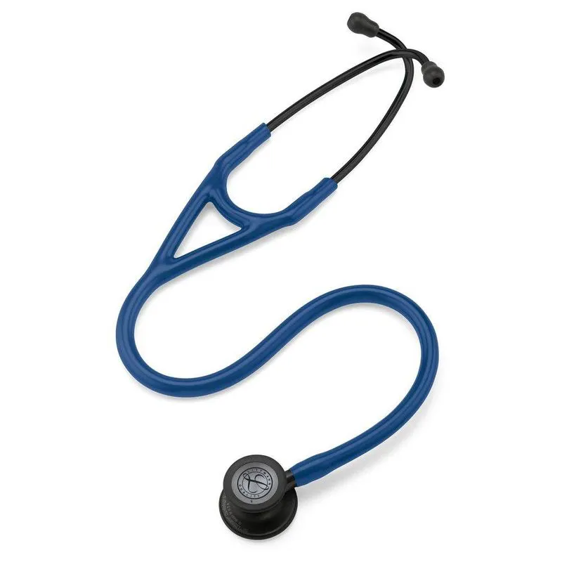 Estetoscópio Littmann Cardiology Iv Navy Blue Black