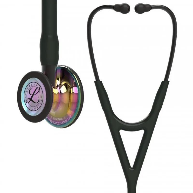 Estetoscópio Littmann Cardiology Iv Preto Raibow 6240 - 3m
