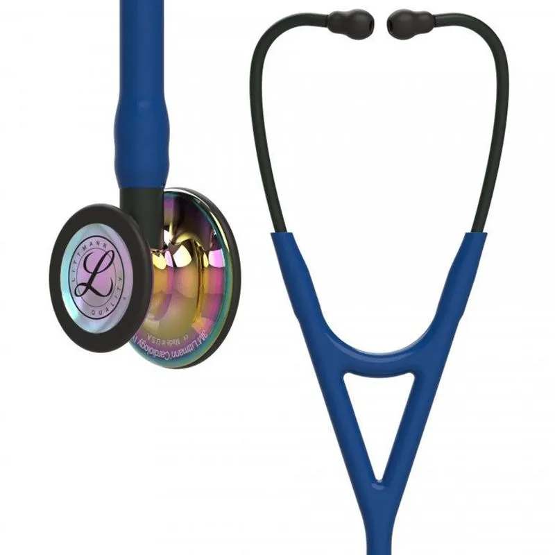 Estetoscópio Littmann Cardiology Iv Azul Rainbow 6242 - 3m