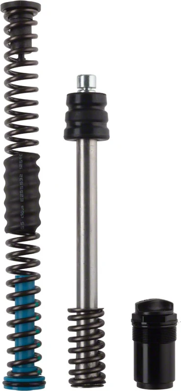 RockShox XC28 Coil Spring Internals Left XC28 26" 100mm X-Soft Green