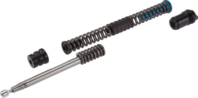 RockShox XC28 Coil Spring Internals Left XC28 26" 100mm Firm Red