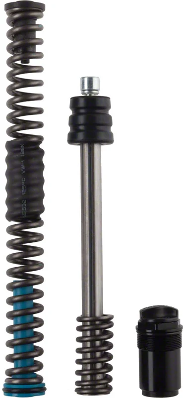 RockShox XC28 Coil Spring Internals Left XC28 26" 100mm X-Firm Blue