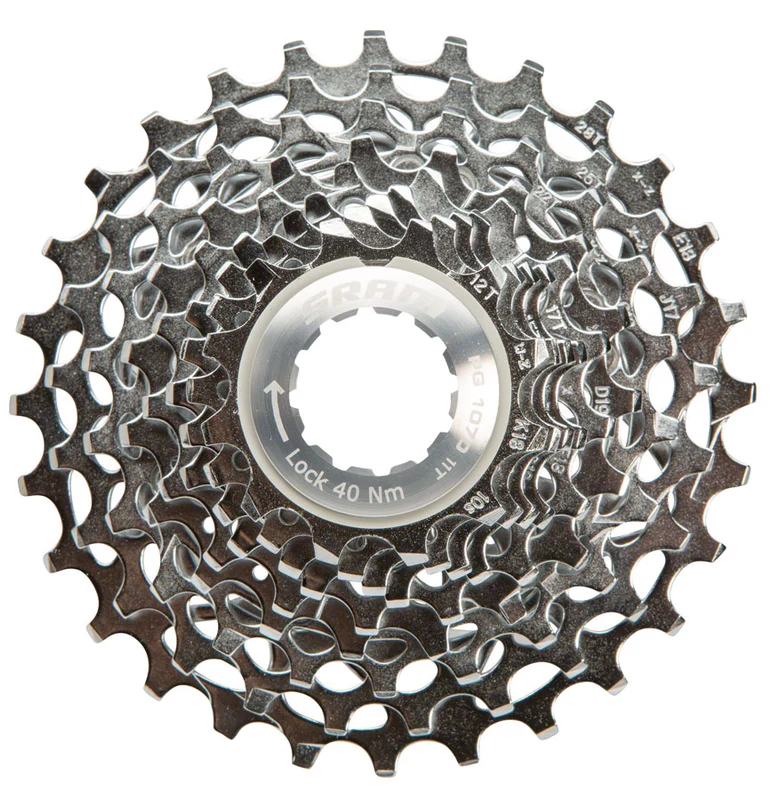 SRAM PG-1070 10 Speed Cassette Speed 11-28t Silver