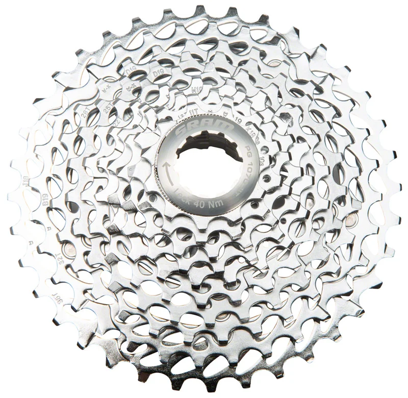 SRAM PG-1070 10 Speed Cassette Speed 11-36t Silver