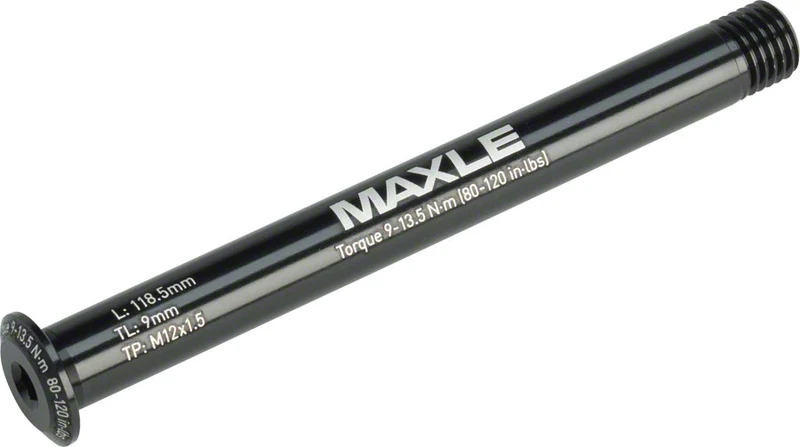 RockShox Maxle Stealth Front MTB 15x110 Length 158mm Thread Length 9mm Thread Pitch M15x1.50 - Boost Compatible