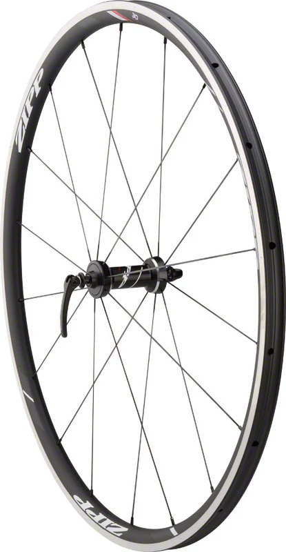 Zipp Speed Weaponry 30 Course Front Wheel Speed Weaponry - 700 QR x 100mm Rim Brake Black Tubular