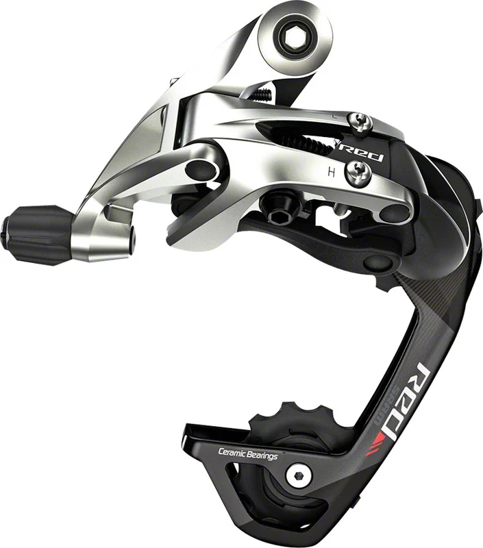 SRAM Red Rear Derailleur WiFli - 11 Speed Medium Cage Black