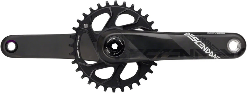TruVativ Descendant Carbon Crankset TruVativ BB30 11 speed 175mm with DirectMount 32T X Sync Chainring No Bottom Bracket