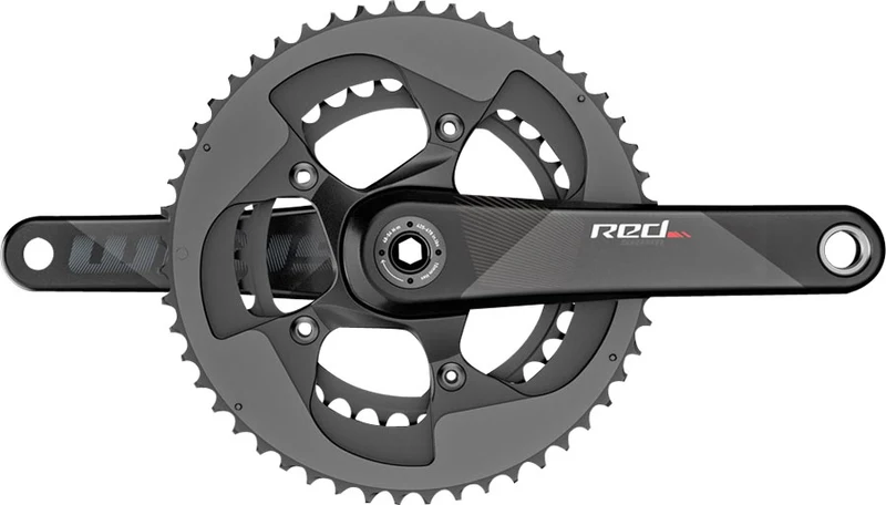SRAM RED Crankset 165mm 11-Speed 53/39t 130 BCD 386 EVO Spindle Interface Black