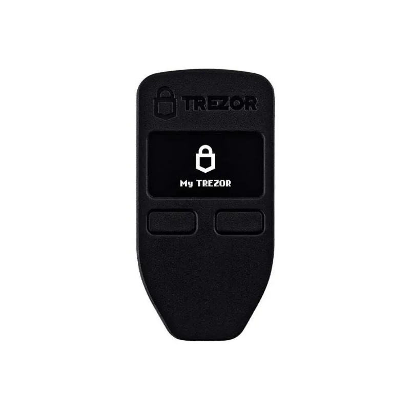Trezor One Hardware Wallet - Preto