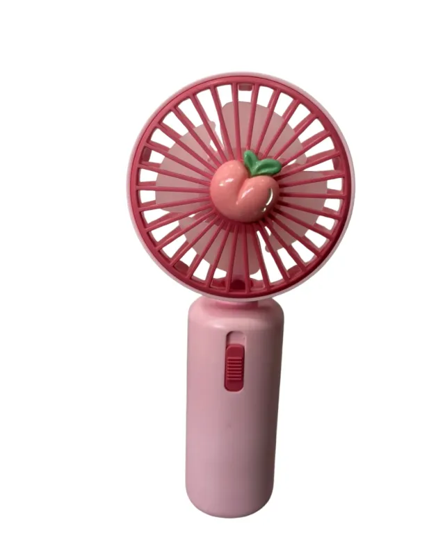 Ventilador Mini Maça Rosa