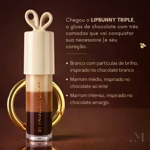 Lib Bunny Triple Chaveiro