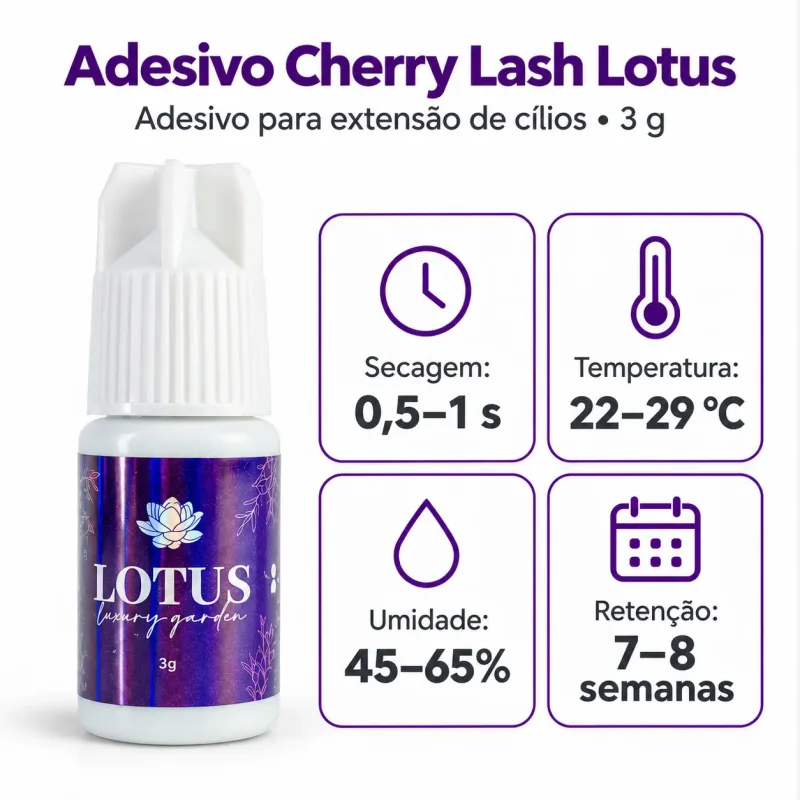 Adesivo Lotus Cherry 3 Ml