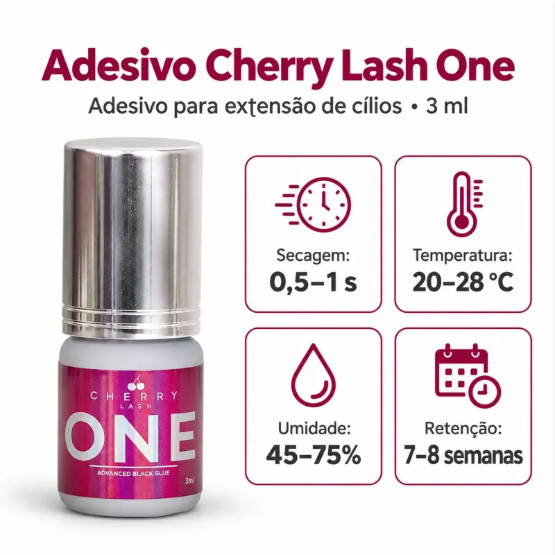 Adesivo One Cherry 3 Ml