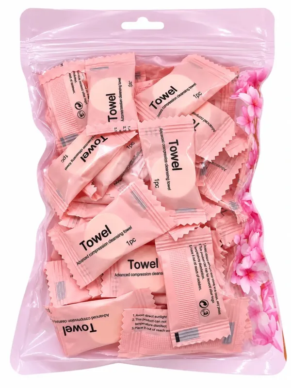 Toalha Comprimida 50 Und Towel