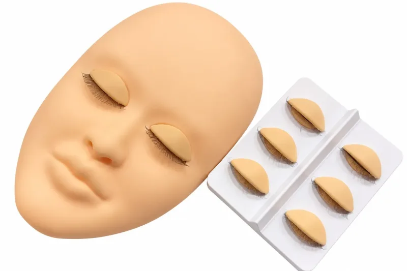 Rosto de Treino Extensão de Cilios 3d + Refil