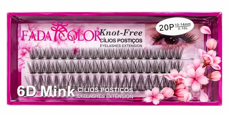 Tufinho Fada Color 6d Mink 20p 10/14 0.010 L