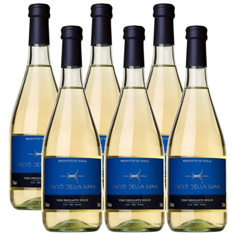 Vinho Frisante Bacio Della Luna Branco Suave 750ml 06 Unid.