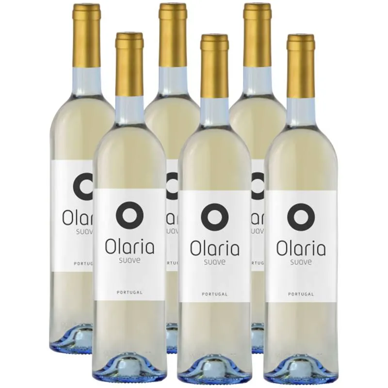 Vinho Português Olaria Branco Suave 750ml 06 Unidades
