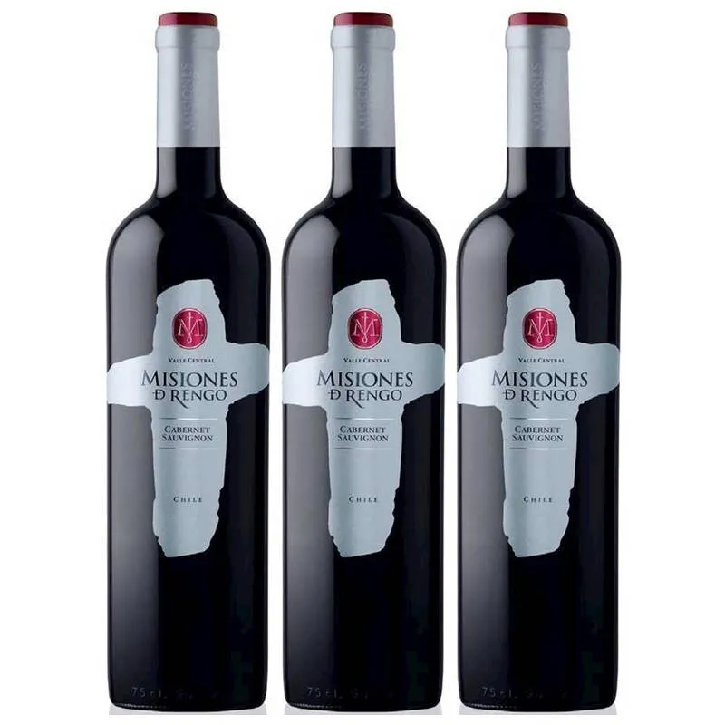 Vinho Misiones D Rengo Cabernet Sauvignon 750ml 03 Unidades