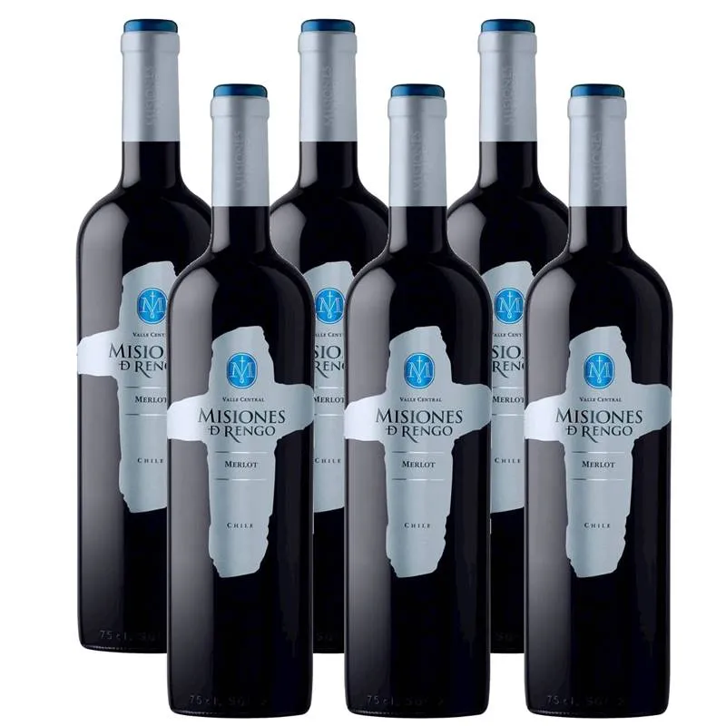 Vinho Misiones D Rengo Merlot 750ml 06 Unidades