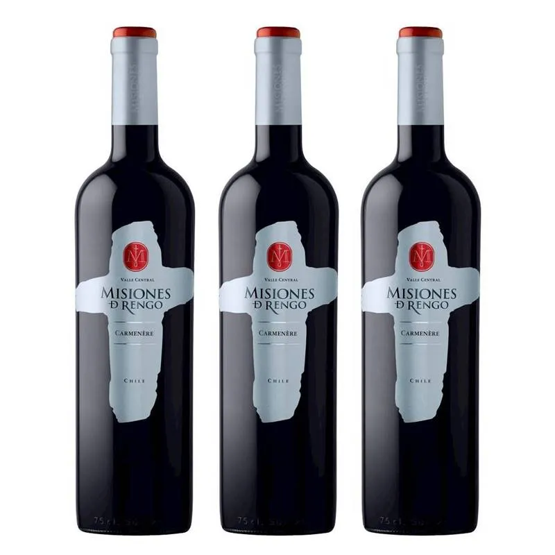 Vinho Misiones D Rengo Carmenere 750ml 03 Unidades