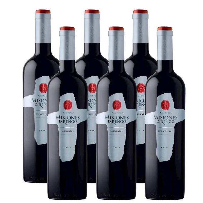 Vinho Misiones D Rengo Carmenere 750ml 06 Unidades