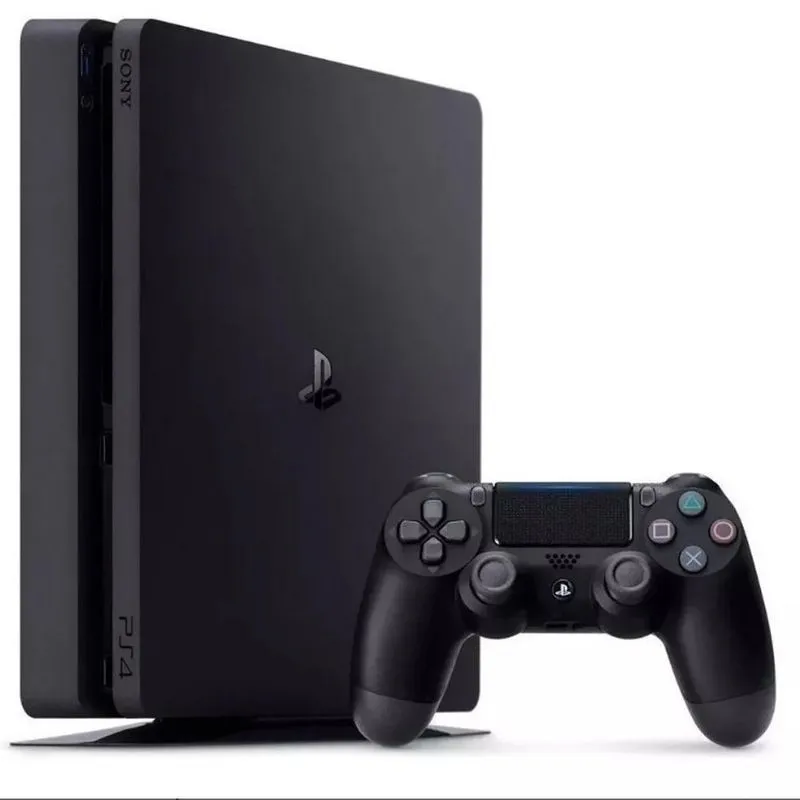 Console Playstation Slim 1 Tb 3 Jogos Mega Pack V9