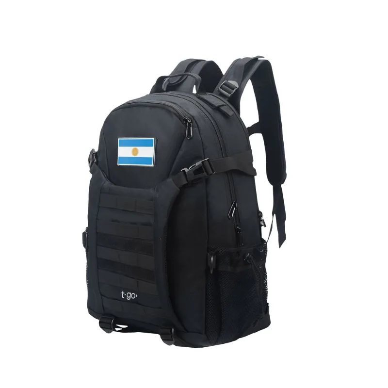 Mochila Tactica Militar 40 Litros Ajuste Pectoral Abdominal Hombre Porta Notebook EM161 Mochila Tactica Negro Militar 40 Litros Ajuste Pectoral Abdominal Hombre Porta Notebook
