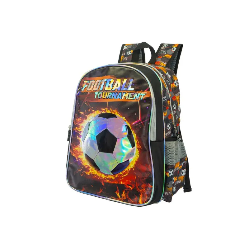 Mochila Escolar Reforzada Nene Varon Primaria QD17 Azul Mochila Escolar Reforzada Nene Varon Primaria Futbol Pelota QD2 Negro