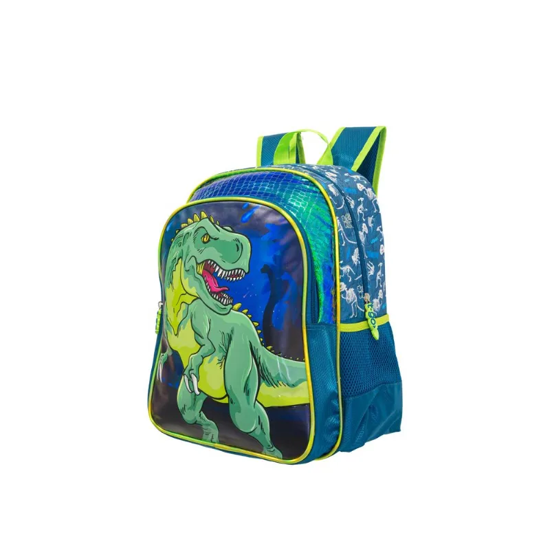 Mochila Para Jardín Reforzada Nivel Inicial Nene Varon Autos QD8 Azul Mochila Para Jardín Reforzada Nivel Inicial Nene Varon Dino QD13 Azul