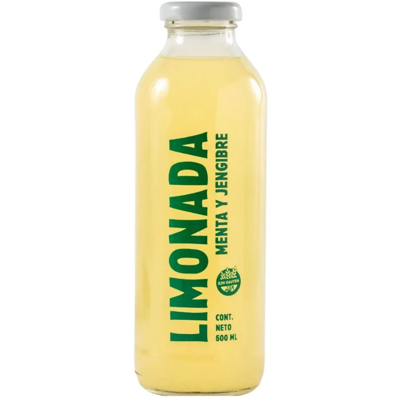 Limonada menta y jengibre Sonder botella 500 ml