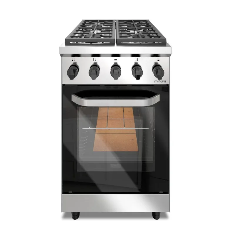 Cocina Mihura 51cm 18281 510 Inox 4 Hornallas 51CM 18281 510 INOX 4HORN