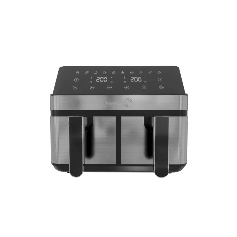 Air Fryer Morelli Fritello Duo 4+4 L, 2000W Digital Fuente Acero Inoxidable (700300)
