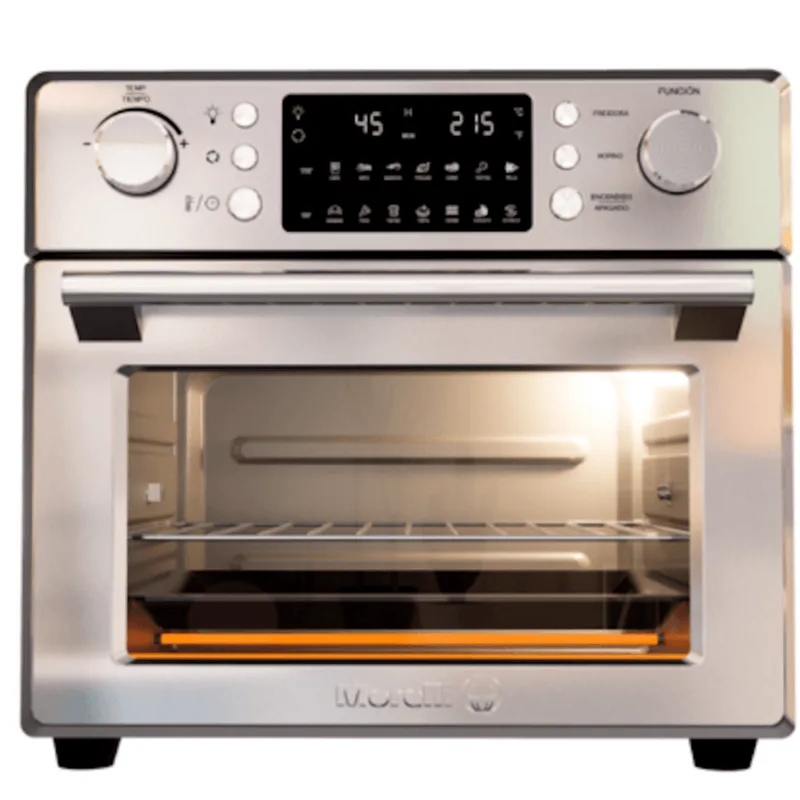 Horno Freidora de Aire Morelli Bari 25L Digital con Spiedo 1800W