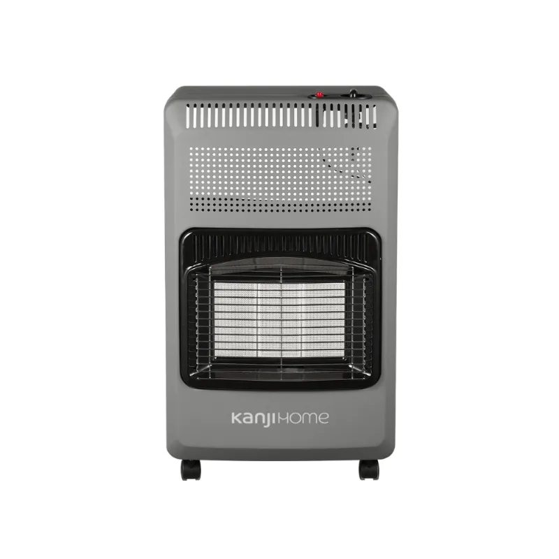 Estufa Garrafera Kanji Home KJH-HEATGASBTL4000G Gris y Negra