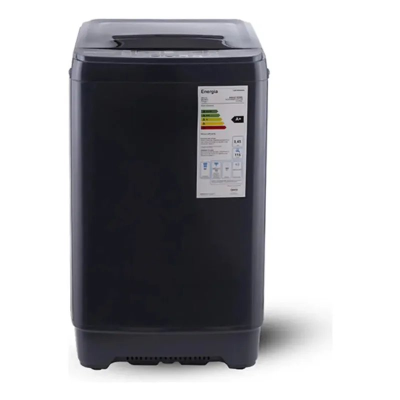 Lavarropas Automatico Superior Kanji Kjh-wmcvsl6k Silver 4kg Gris oscuro