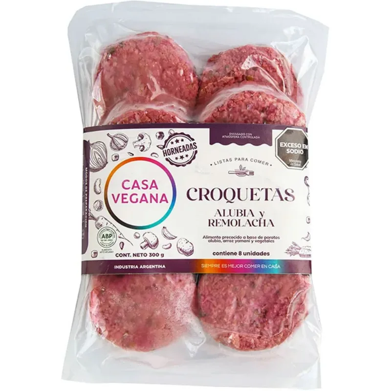 Croqueta de remolacha Casa Vegana 300 grs
