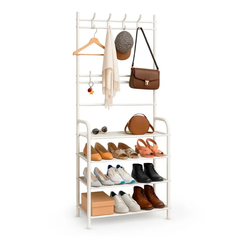 Perchero Organizador Suono Zapatero 4 Niveles Colgador Ropa