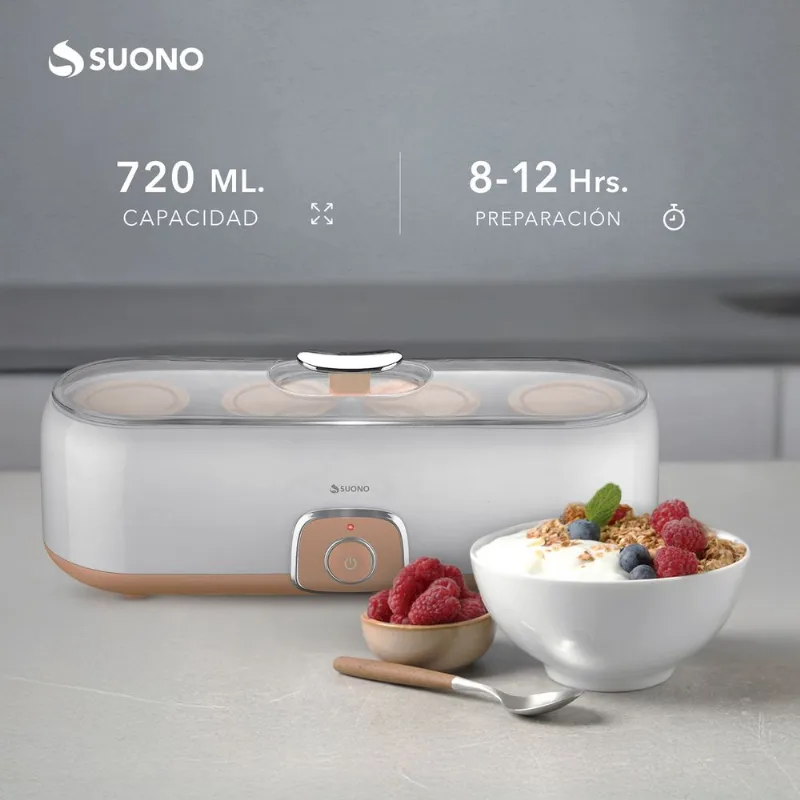 Yogurtera Suono 4 vasos 180ml hog0342