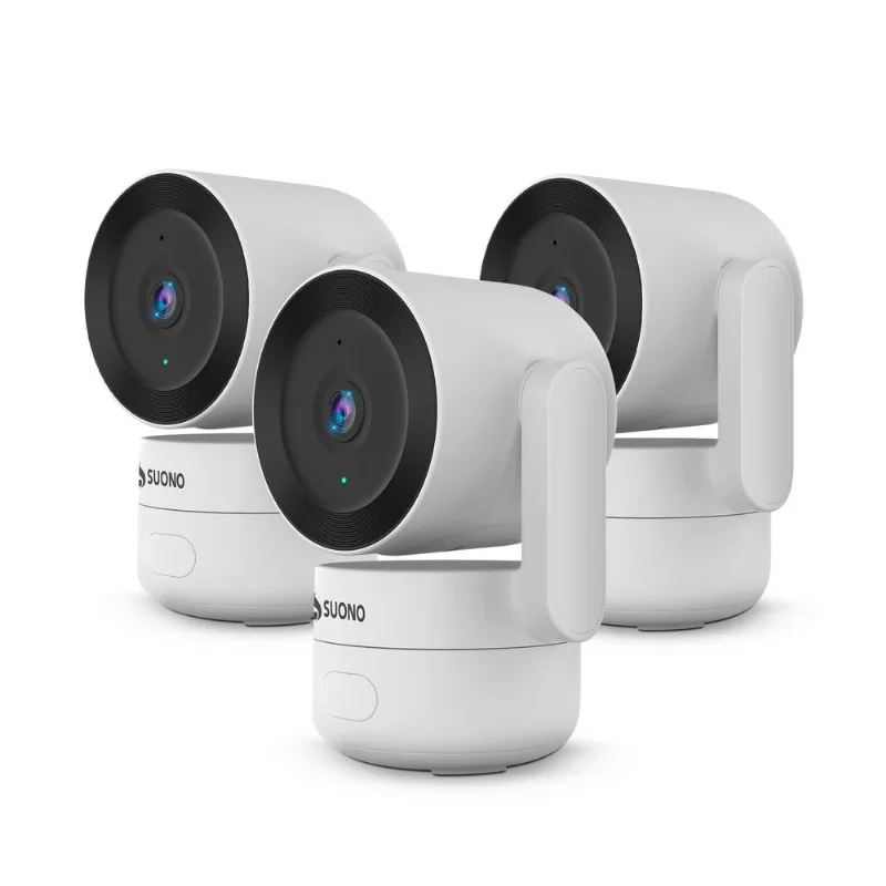 Kit Combo Cámaras de Seguridad Suono 2MP HD Inalámbrica X3